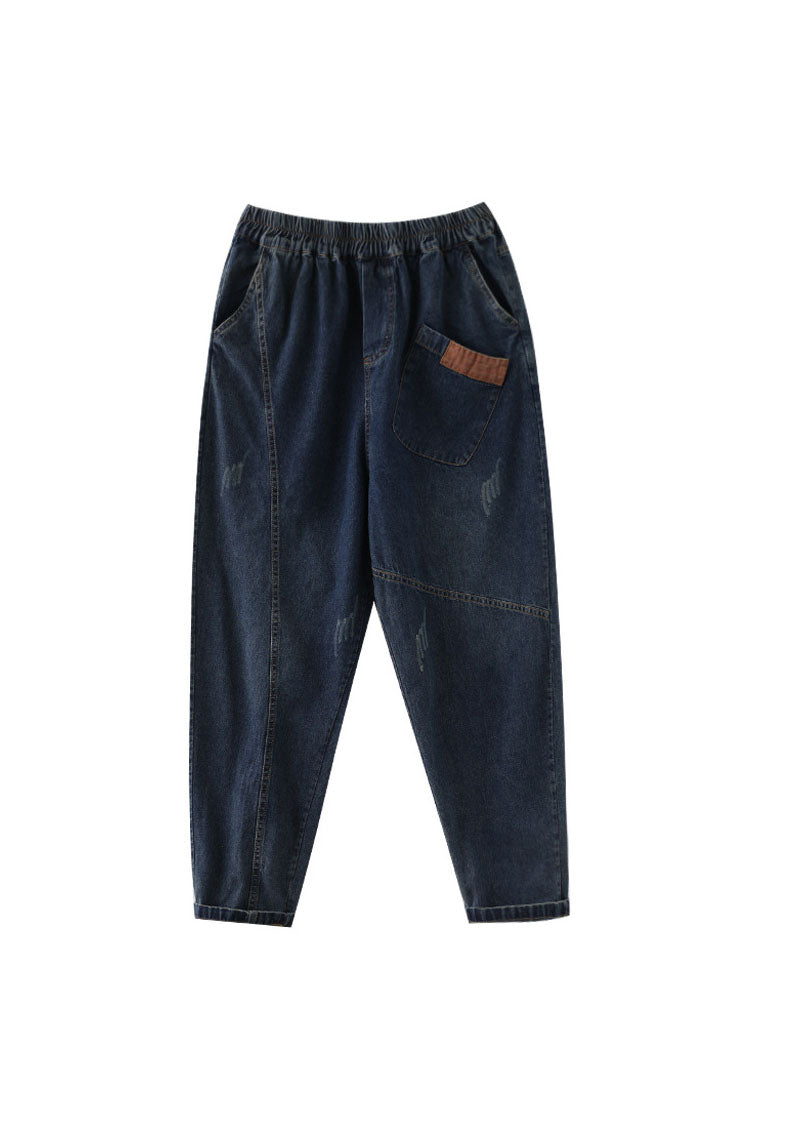Herren Jeanshose Mit Elastischem Bund Und Praktischen Taschen, Moderner Stil 3