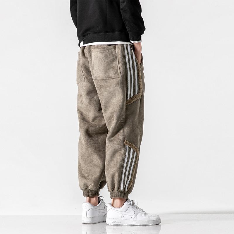 Herren Jogginghose mit Seitlichen Streifen Baumwolle Polyester 2
