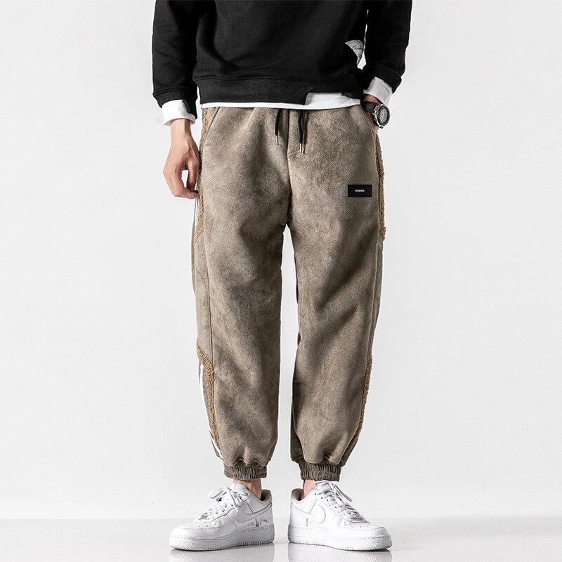 Herren Jogginghose mit Seitlichen Streifen Baumwolle Polyester 3