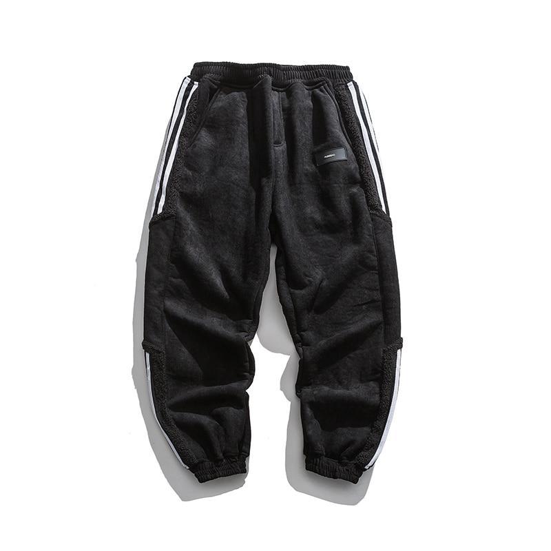 Herren Jogginghose mit Seitlichen Streifen Baumwolle Polyester 7