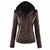 Herren Kapuzenjacke im Vintage-Stil aus Kunstmaterial 3
