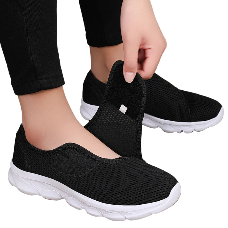 Herren Komfort Schuhe für breite Füße mit verstellbarem Design 0