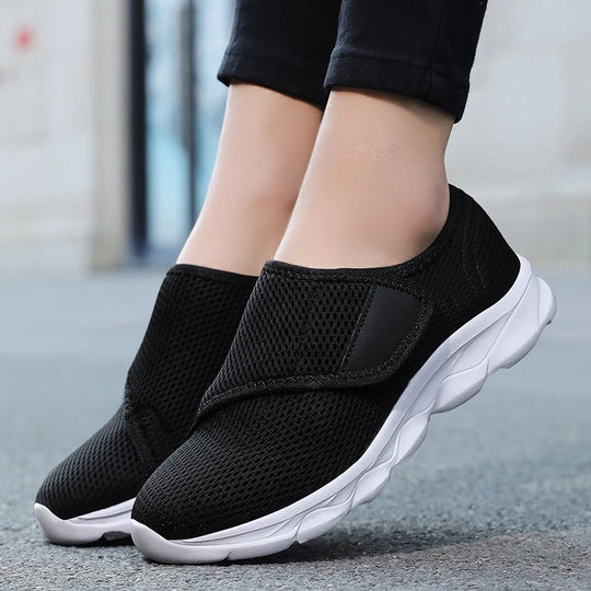 Herren Komfort Schuhe für breite Füße mit verstellbarem Design 3