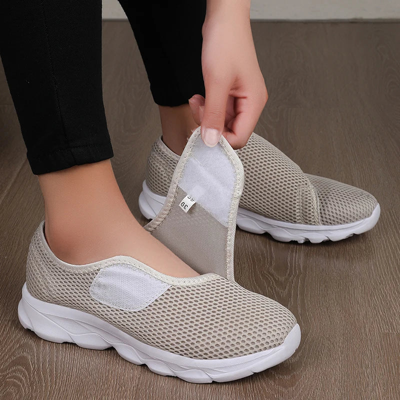 Herren Komfort Schuhe für breite Füße mit verstellbarem Design 8