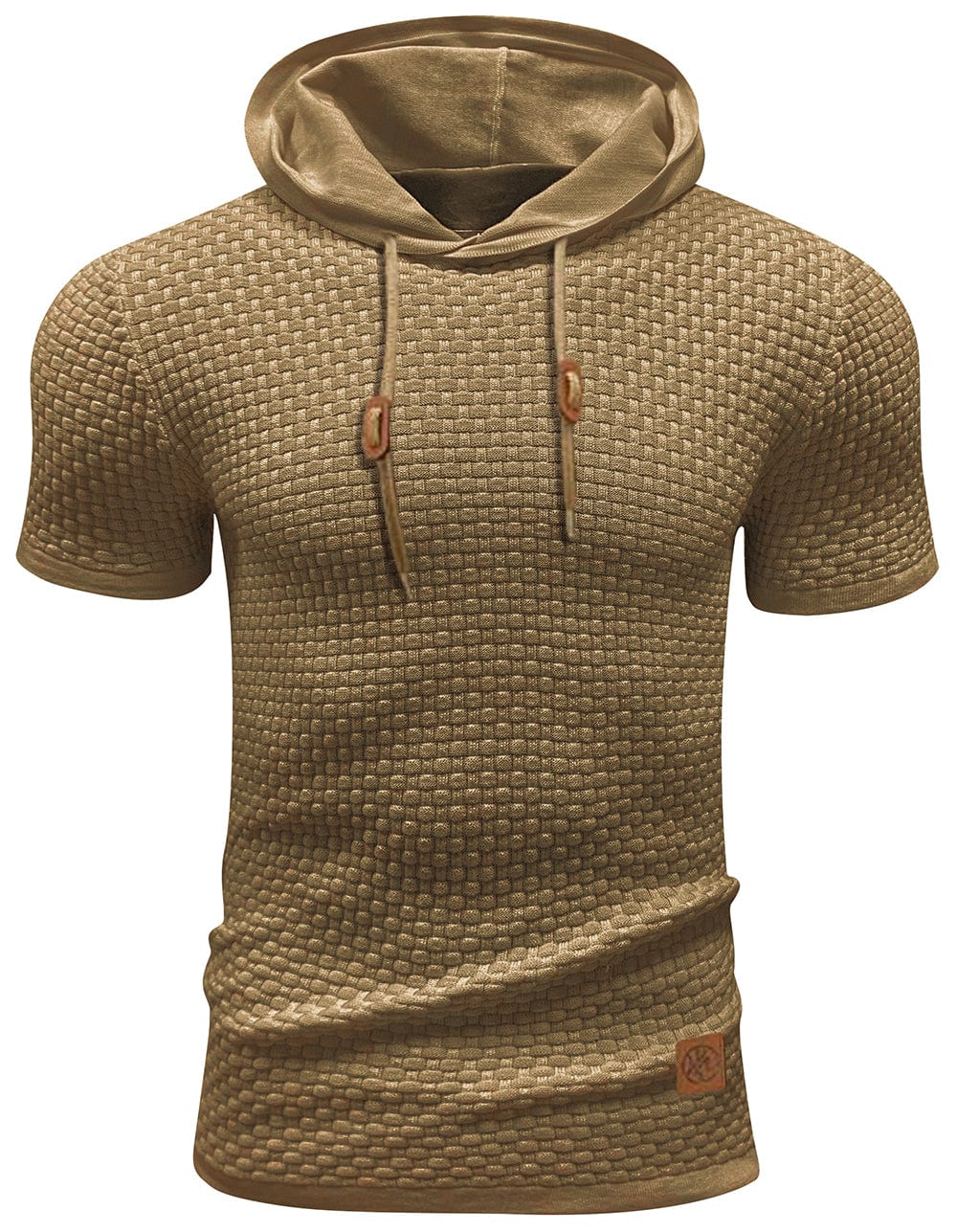 Herren Kurzarm Hoodie Modernes Design Leichtes Material 5