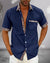 Herren Kurzarmhemd Francesco Stilvolles Design Komfort 1