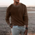 Herren Langarm Pullover Klassisch Strickmaterial 3
