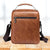 Herren Laptoptasche Multifunktional Leder 15,6 Zoll 2