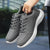 Herren Laufschuhe Atmungsaktiv Winter Sneakers mit Rutschfester Sohle und Weichem Innenfutter 4
