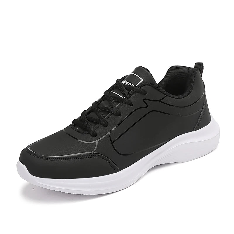Herren Laufschuhe Atmungsaktiv Winter Sneakers mit Rutschfester Sohle und Weichem Innenfutter 8
