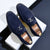 Herren Loafer Elegante Suede mit Dekorativem Schnallenverschluss 2