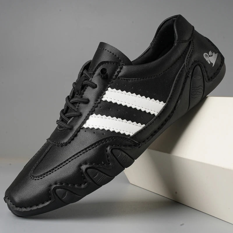 Herren Mokassins aus echtem Leder mit komfortablem Fußbett 3