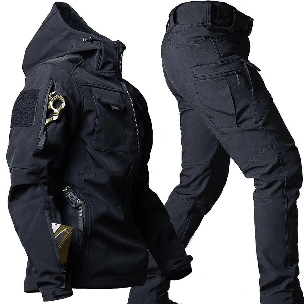 Herren Outdoor-Set Wetterfest 3