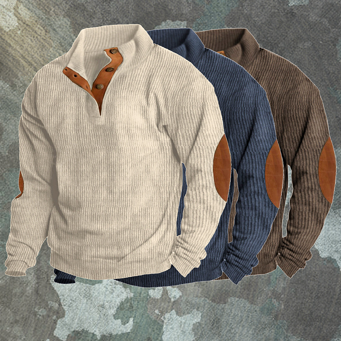 Herren Outdoor Pullover für Abenteuer 7