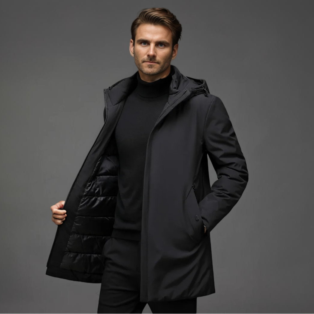 Herren Parka Mantel für kalte Tage 2