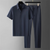 Herren Polo Set Sportlich Hochwertiger Stoff 11