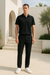 Herren Polo Set Sportlich Hochwertiger Stoff 2