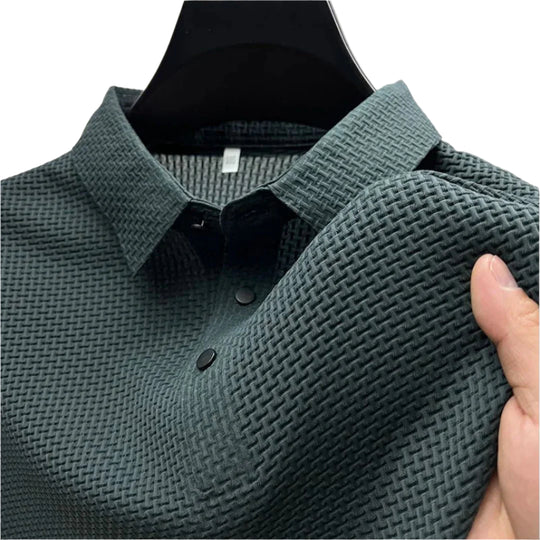 Herren Polo Shirt Leichtes Atmungsaktives Design 0