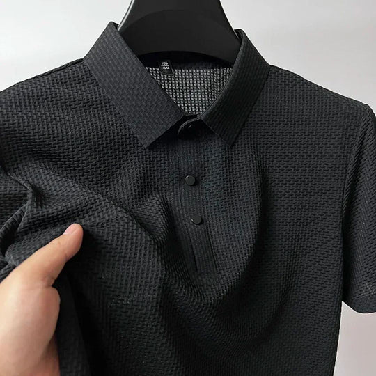 Herren Polo Shirt Leichtes Atmungsaktives Design 2