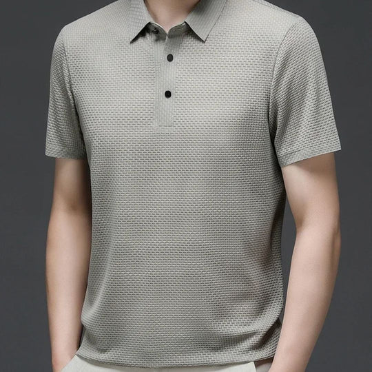 Herren Polo Shirt Leichtes Atmungsaktives Design 5
