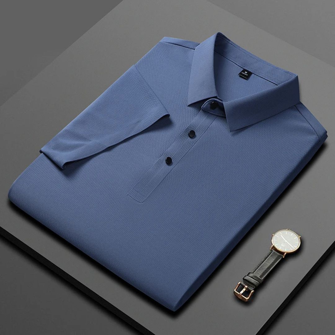 Herren Polo Shirt Leistungsstark Atmungsaktiv 2