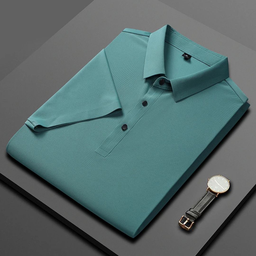 Herren Polo Shirt Leistungsstark Atmungsaktiv 4