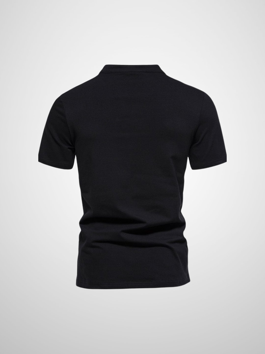Herren Polo Shirt V-Hals Modernes Design Weiche Stoffe 6