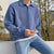 Herren Polo Shirt mit Knöpfen Klassisch und Vielseitig 2