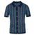 Herren Polohemd Chevron Mit Knopfleiste 0