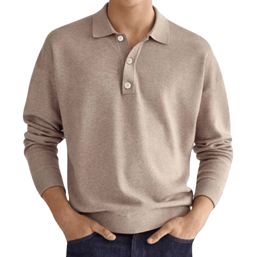 Herren Polohemd Klassisch Baumwolle Komfortabel Regular Fit 0