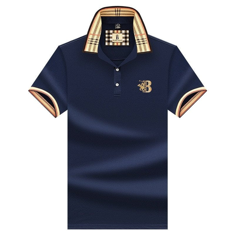 Herren Polohemd Modernes Design Komfortabler Stoff 2