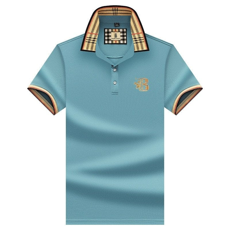 Herren Polohemd Modernes Design Komfortabler Stoff 3