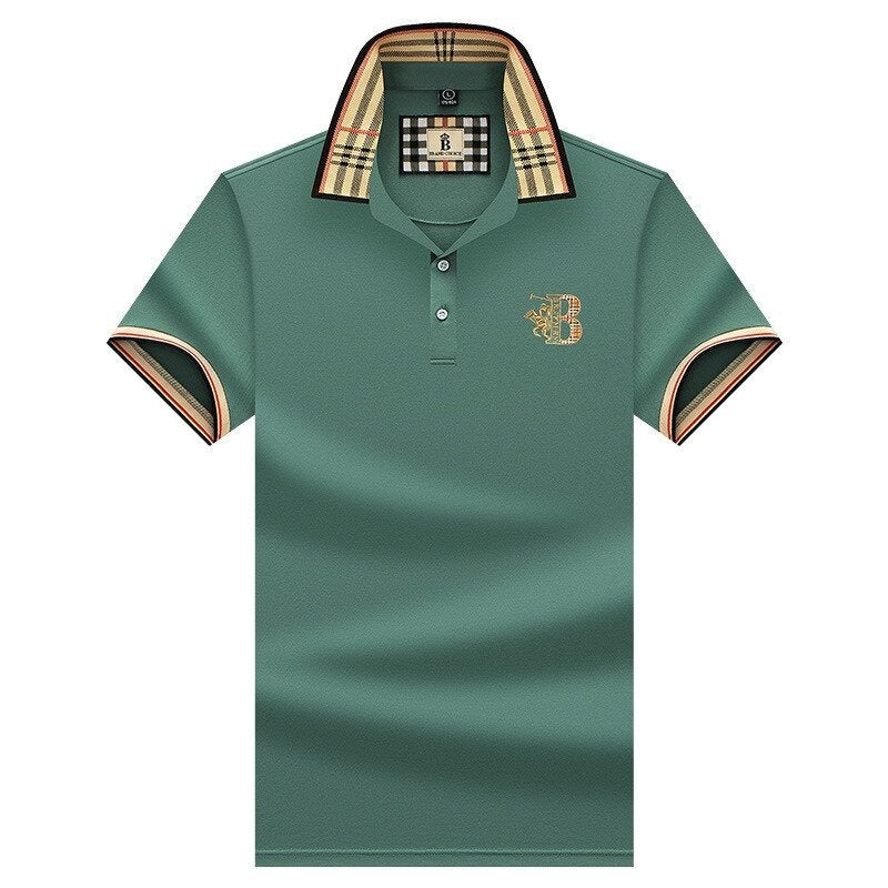 Herren Polohemd Modernes Design Komfortabler Stoff 4