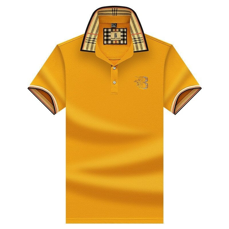 Herren Polohemd Modernes Design Komfortabler Stoff 5