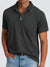 Herren Poloshirt Kurzarm Vintage Waschung Baumwolle 4