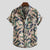 Herren Poloshirt Lebhaftes Druckdesign Baumwollmischung 2