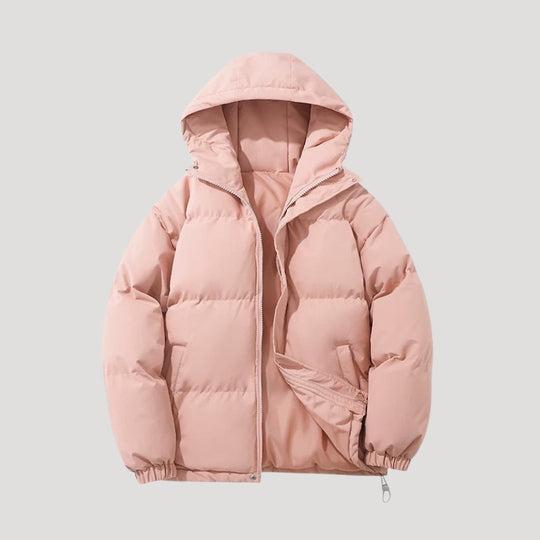 Herren Pufferjacke mit Kapuze für den Winter 1