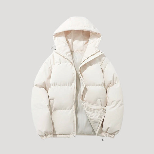 Herren Pufferjacke mit Kapuze für den Winter 4