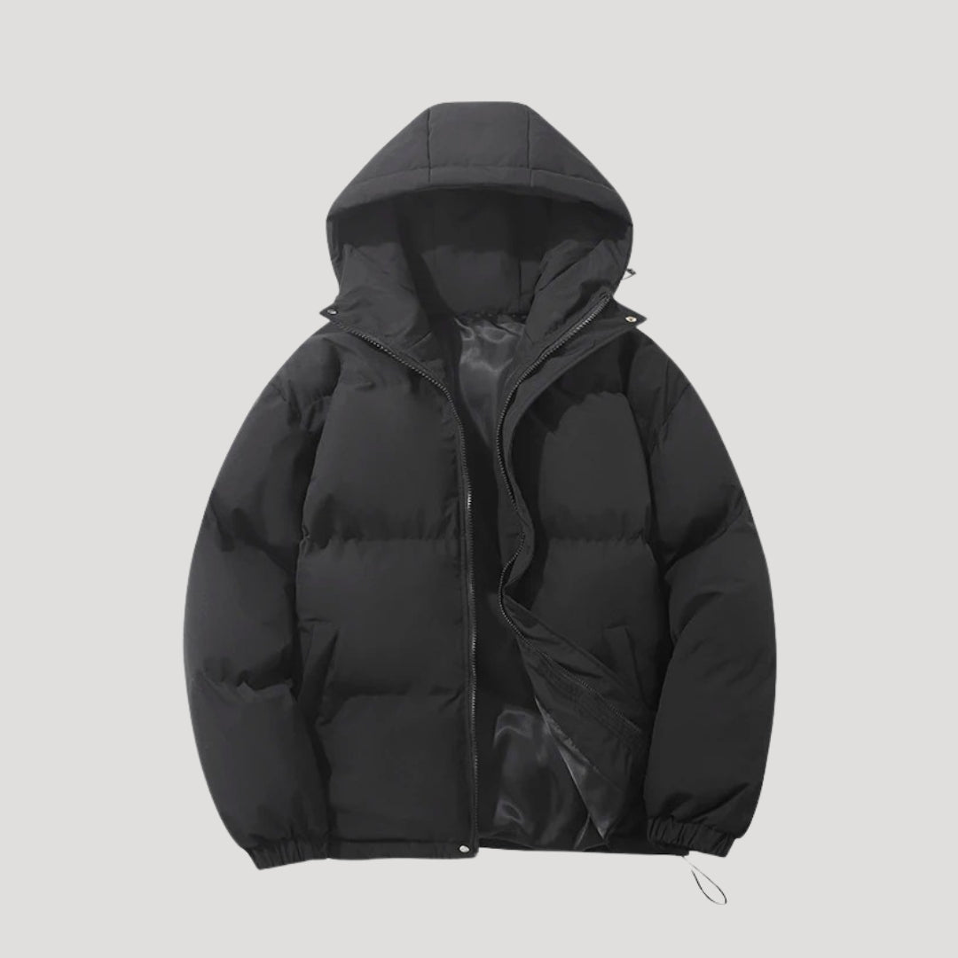 Herren Pufferjacke mit Kapuze für den Winter 7