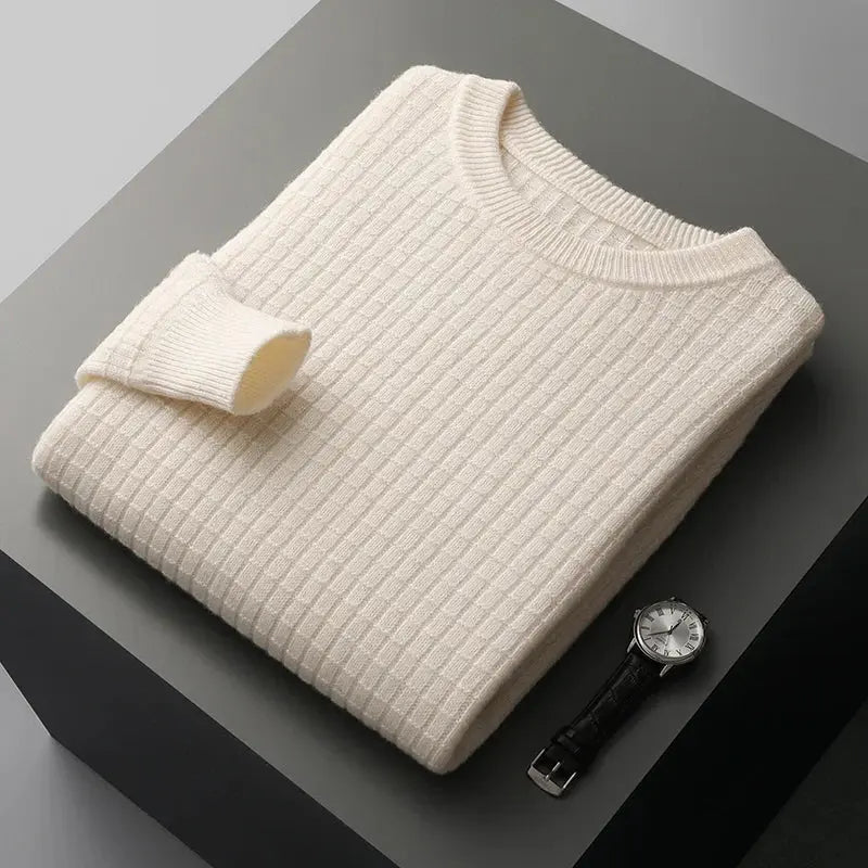 Herren Pullover Gemustert Klassisch 2