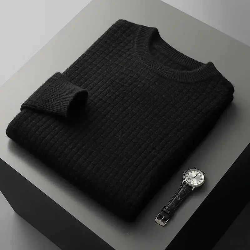 Herren Pullover Gemustert Klassisch 3