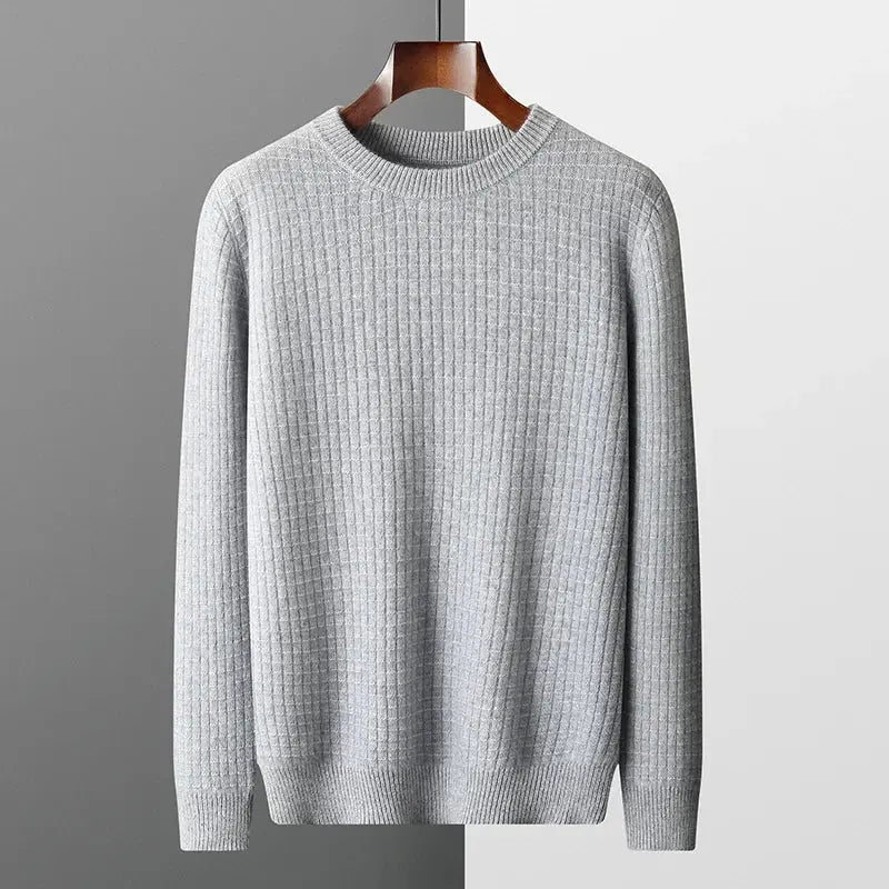 Herren Pullover Gemustert Klassisch 4