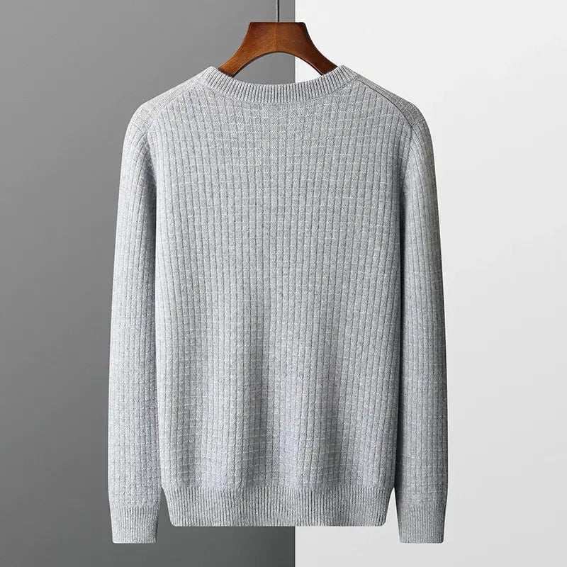 Herren Pullover Gemustert Klassisch 5