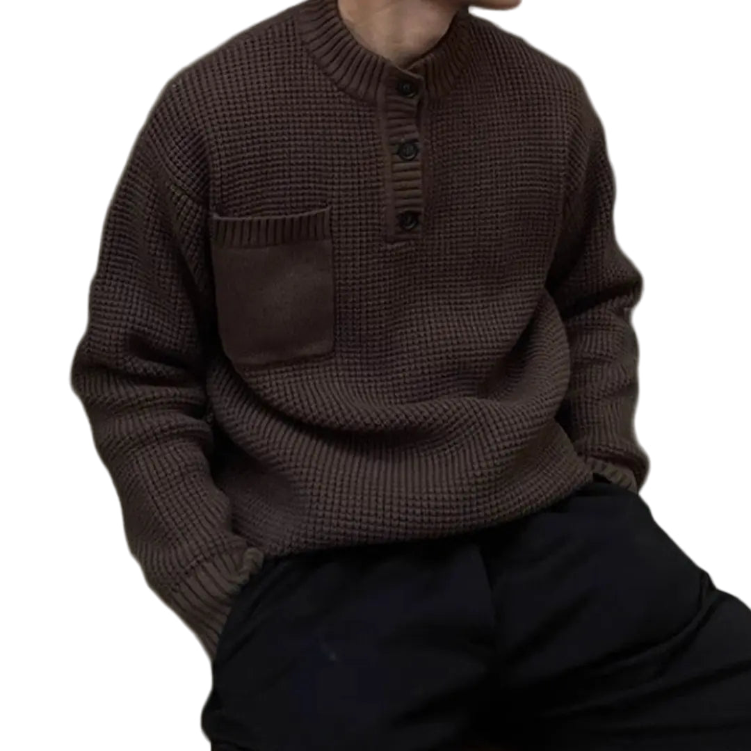Herren Pullover Klassisch Stilvoll Für Alltag Und Formelle Anlässe 0