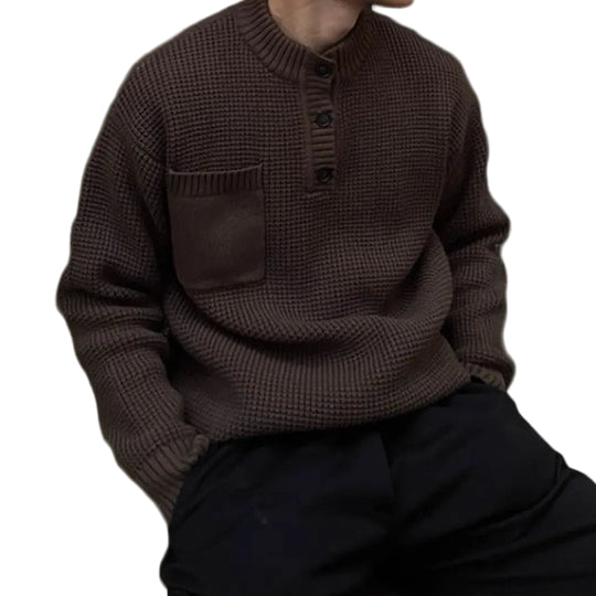 Herren Pullover Klassisch Stilvoll Für Alltag Und Formelle Anlässe 0