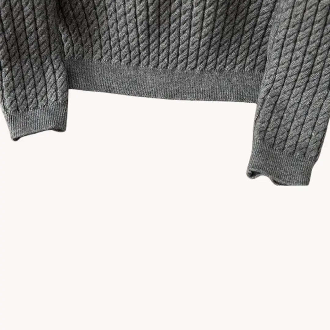 Herren Pullover gestrickt im Crewneck Stil 3