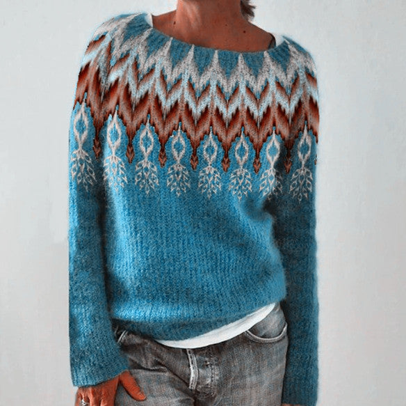 Herren Pullover mit Rundhalsausschnitt 1
