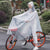 Herren Regenponcho für Fahrräder und Motorräder aus PVC 5