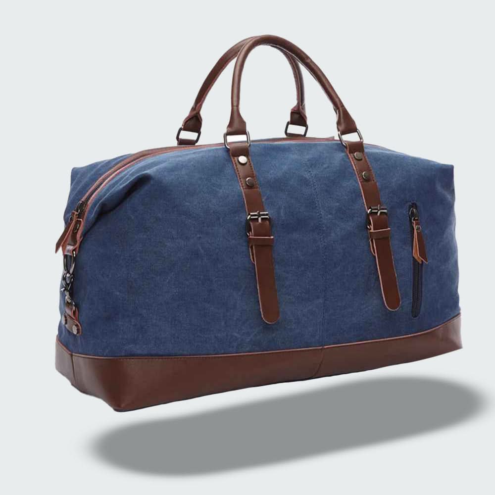 Herren Reisetasche mit robustem Canvas und stilvollen Details 5