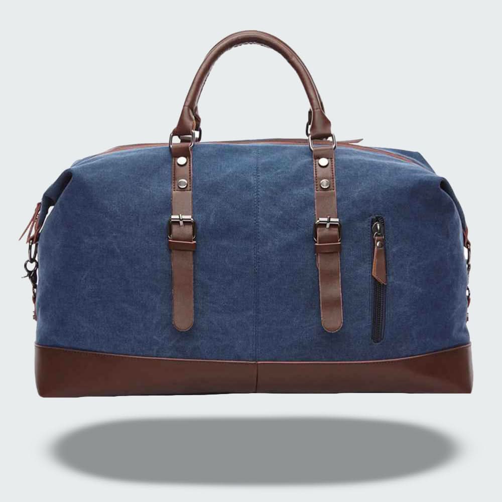 Herren Reisetasche mit robustem Canvas und stilvollen Details 8